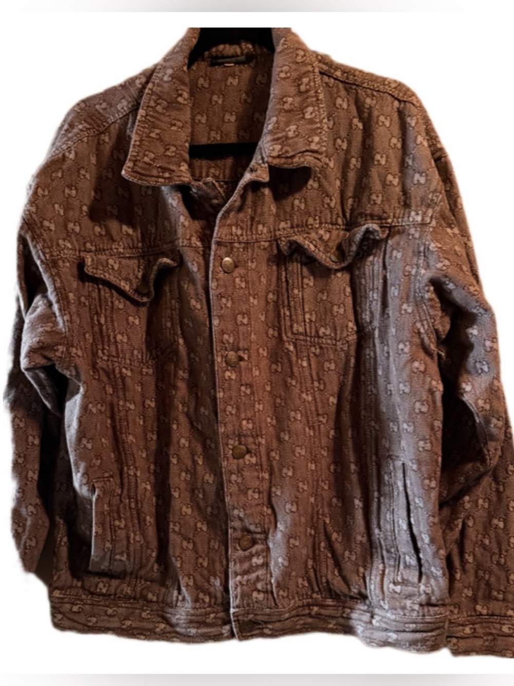 Men’s GUCCI EUC Longsleeve shirt/jacket size large